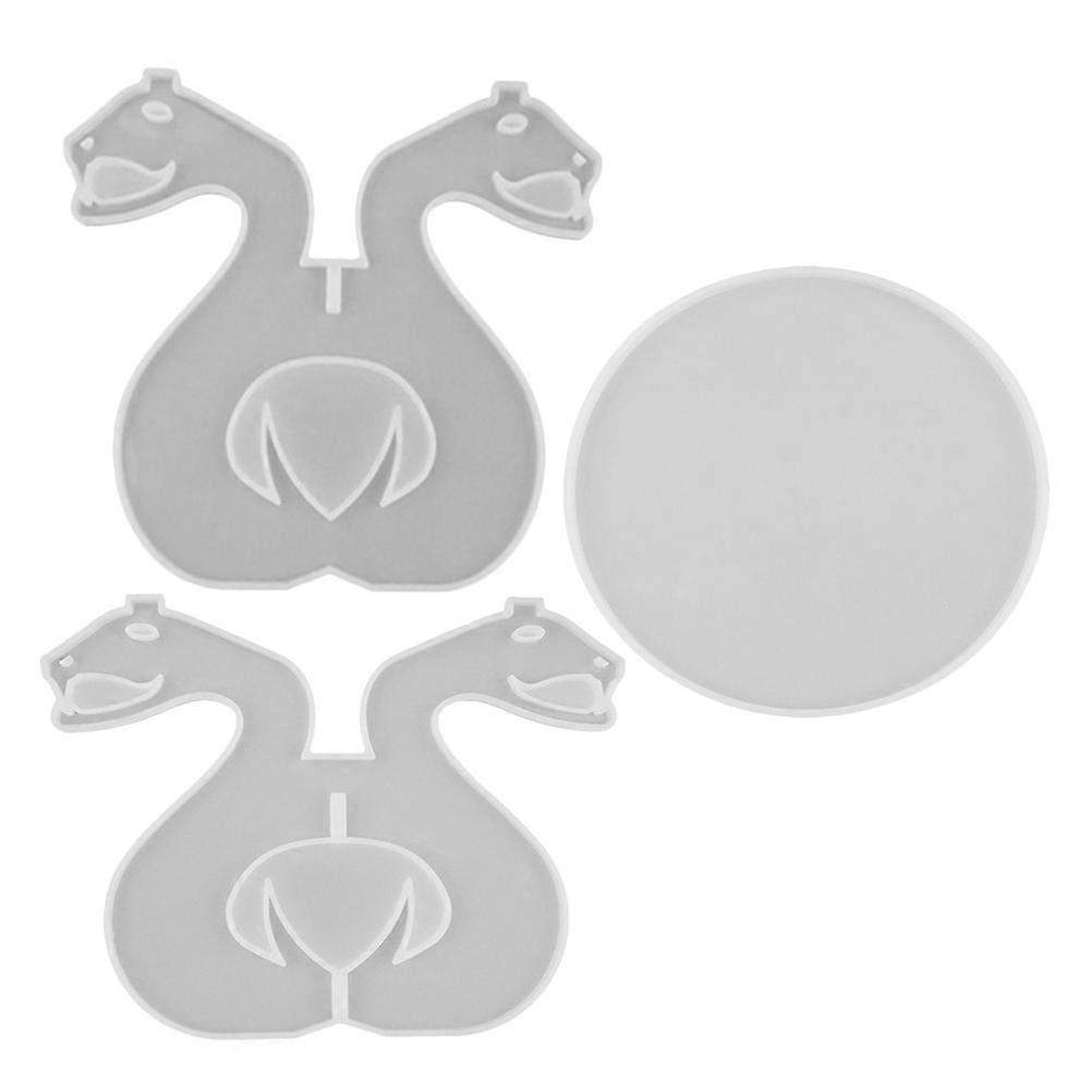 Snake Shaped Flower Pot Rack Mold for DIY Silicone Easy to Demould and Clean 1 Set
