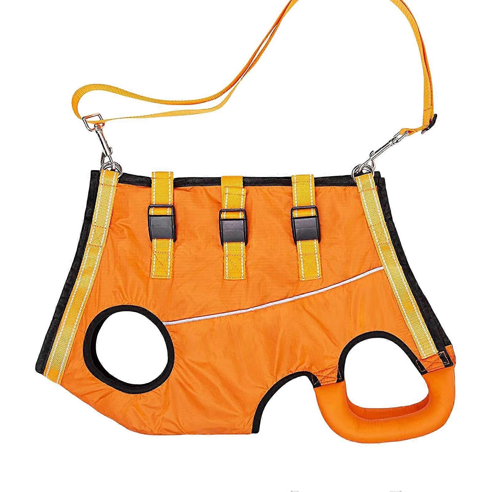 Dog harness – Comfortable lifting harness for dogs with handle, adjustable dog harness for lifting pets, vest.