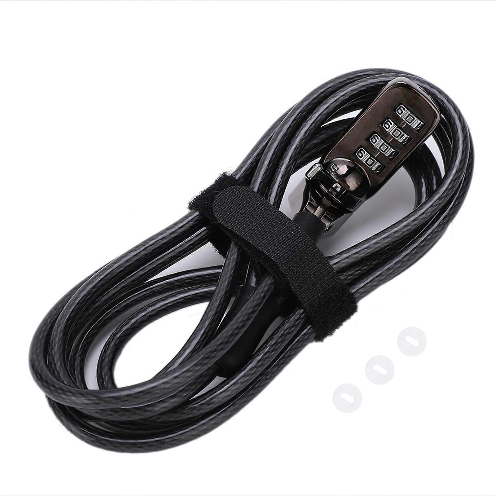 Extended Keyless Digital Anti theft Coded Combination Lock for Laptop Computer