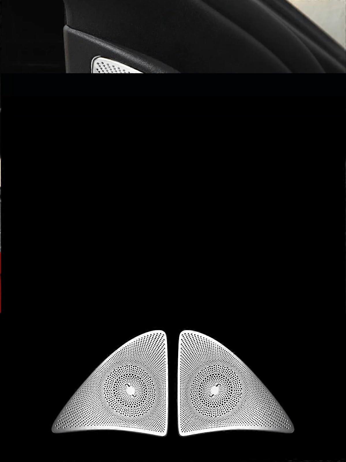 Car Door Speaker Cover Sticker for S Class W222 2014-2020 Decoration Compatible with CLA3