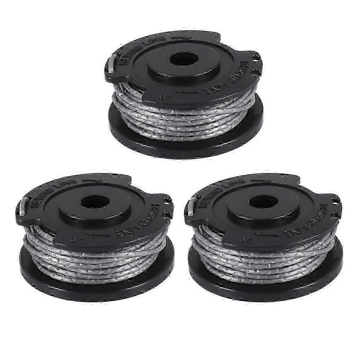3-Pack Replacement Spool Coils for Bosch EasyGrassCut 18V & EasyGrassCut 23 F016800569 - Compatible Lawn Mower Parts