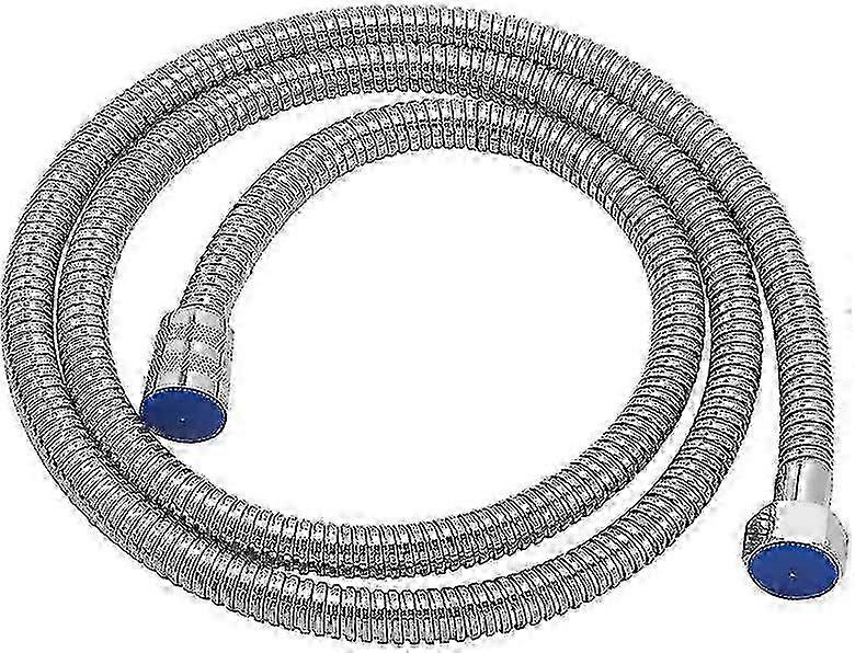 خرطوم دش من الفولاذ المقاوم للصدأ مقاس 150 سم - خرطوم بديل عالمي متين لاستخدام رؤوس الدش والحمام