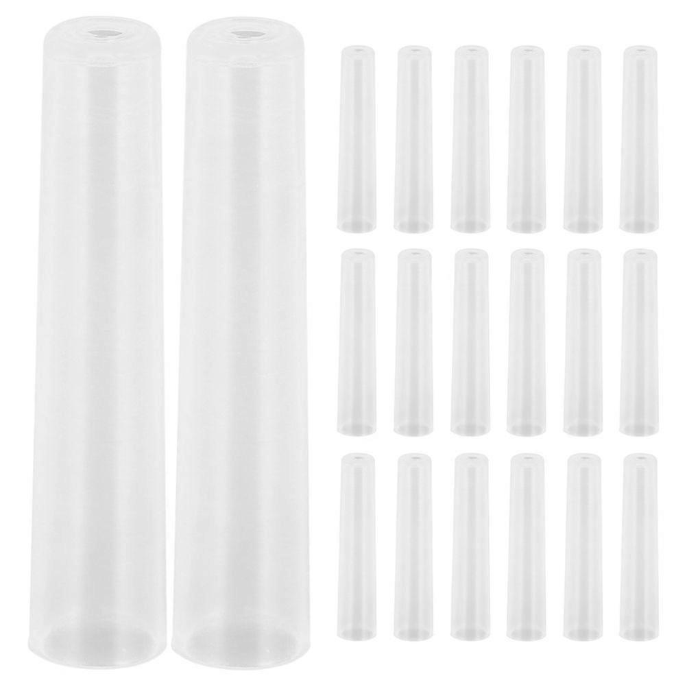 20pcs Versatile Matita Tappi Per Artisti E Studenti Trasparente Plastica Matita Punta Tappi Matita Protector Punta Matita Copre Matita Tappi Matita Per Artisti