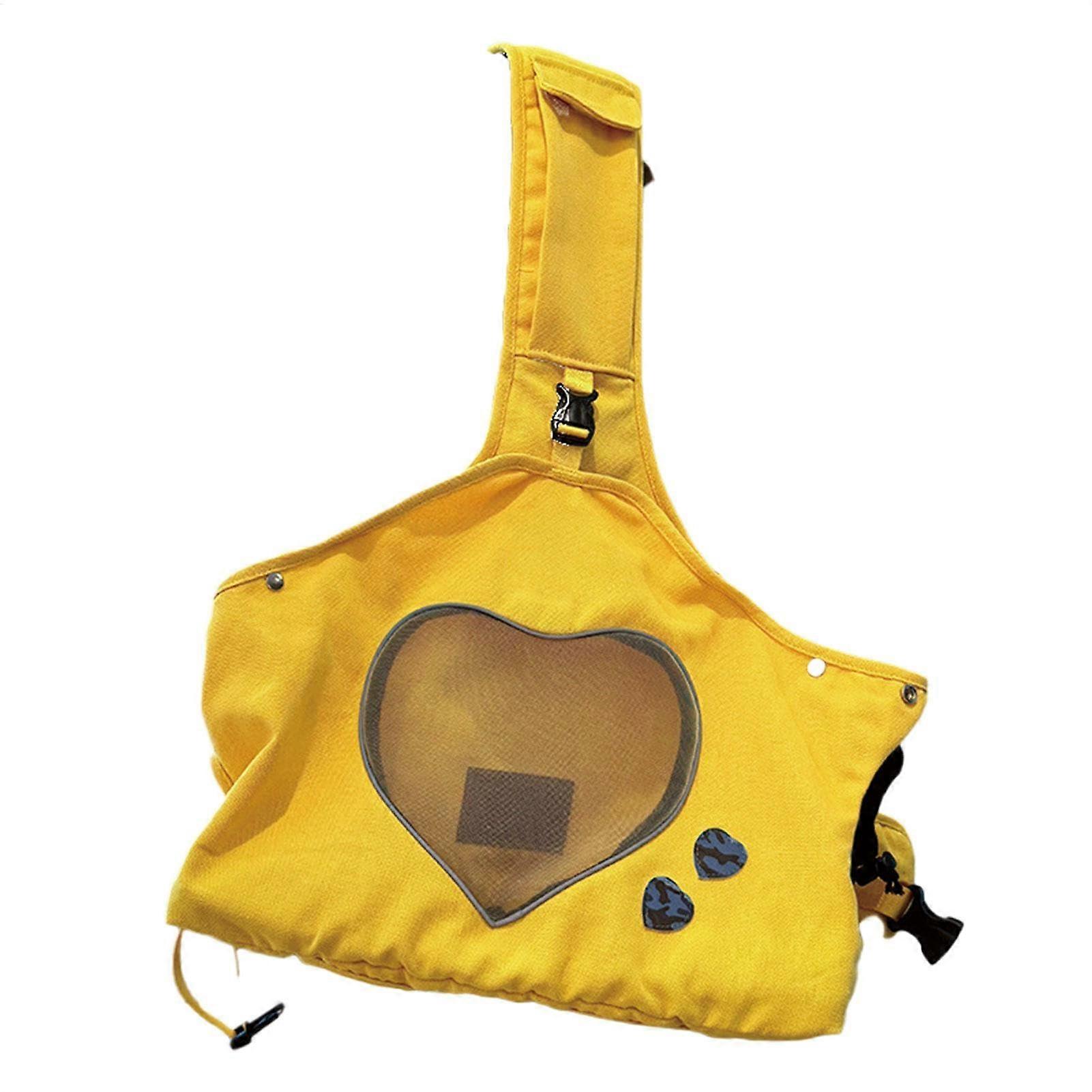 Pet Carrier Bag – Expandable Breathable Mesh Cat Carrier  Lightweight Portable Travel Crate with Wheels, Yellow