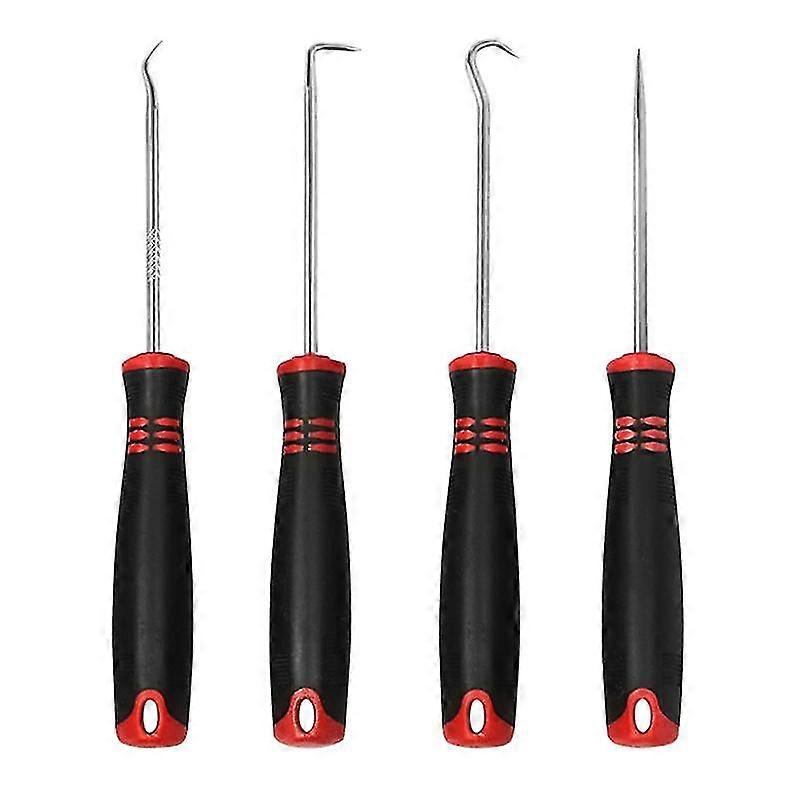 4-Pack Precision Hook and Pick Set for Automotive Hand Tools