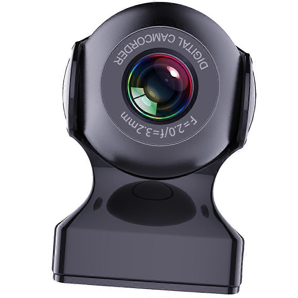 Câmera compacta de grande angular com visão noturna e gravação em loop para segurança do veículo