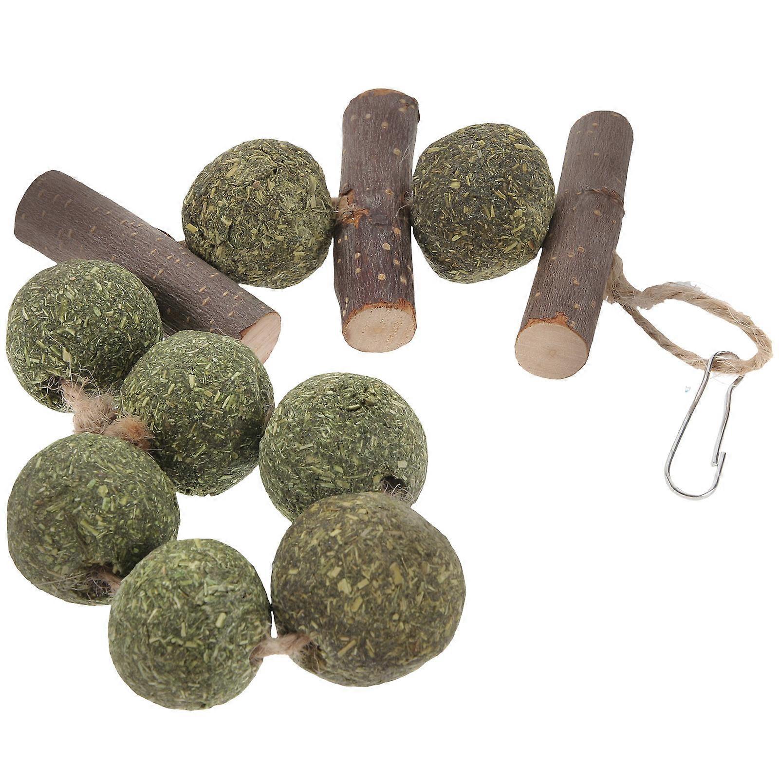 Wood Pet Chew Toy for Parrot Bunny Hamster with and Unique Shapes 1 Piece