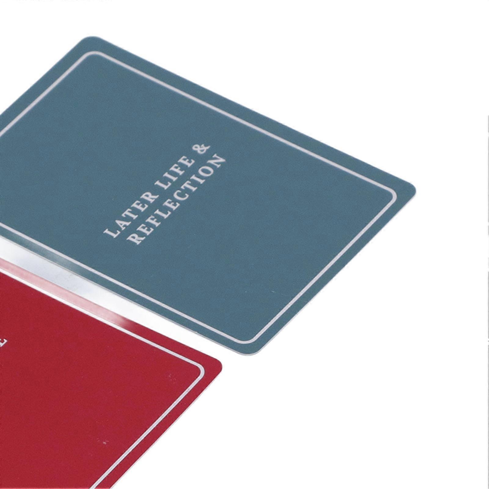 Life Story Interview Kit Cards 150PCS Paper Intergenerational Conversation Cards for Home