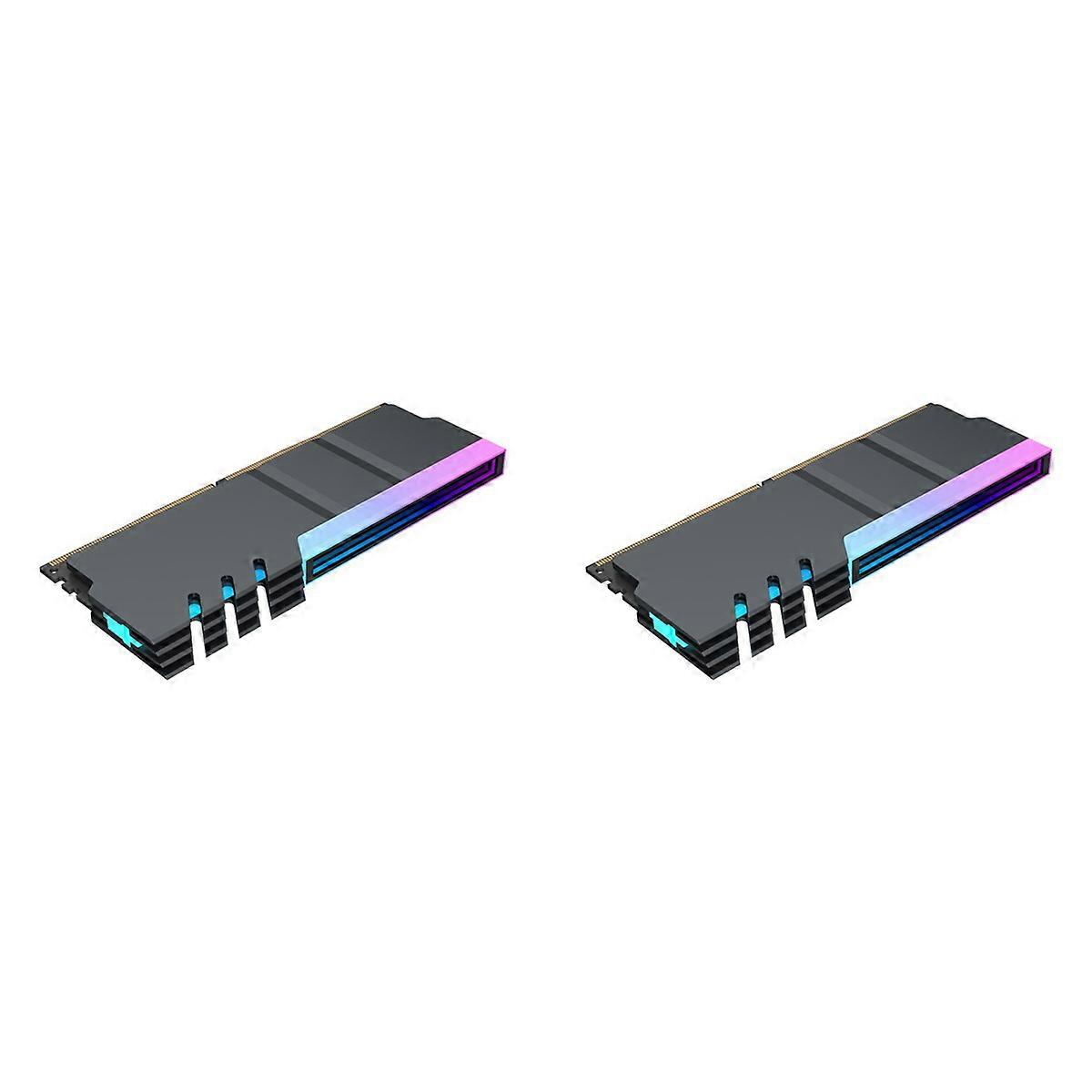 Computer DDR4 DDR5 5V ARGB Sync Memory Radiator PC RGB Colorful RAM Heatsink Cooler Cooling Shim Arm