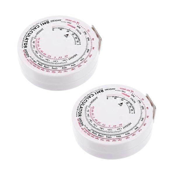 Portable Measuring Tape 2pcs Retractable Body Measuring Tape for Waist Health Easy Versatile