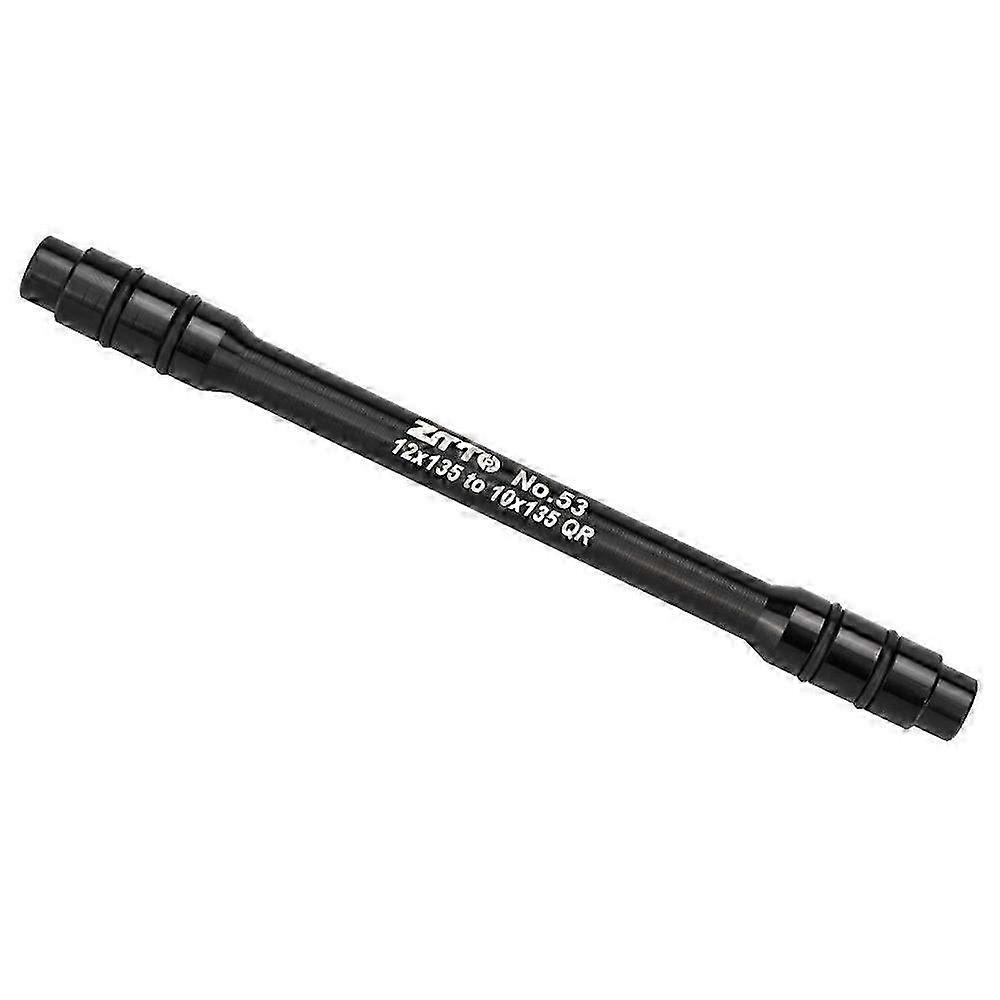 Aluminum Alloy Bicycle Wheel Fork Axle Adapter - Quick Release Thru Axle Skewer for 12x135 to 10mm QR Conversion