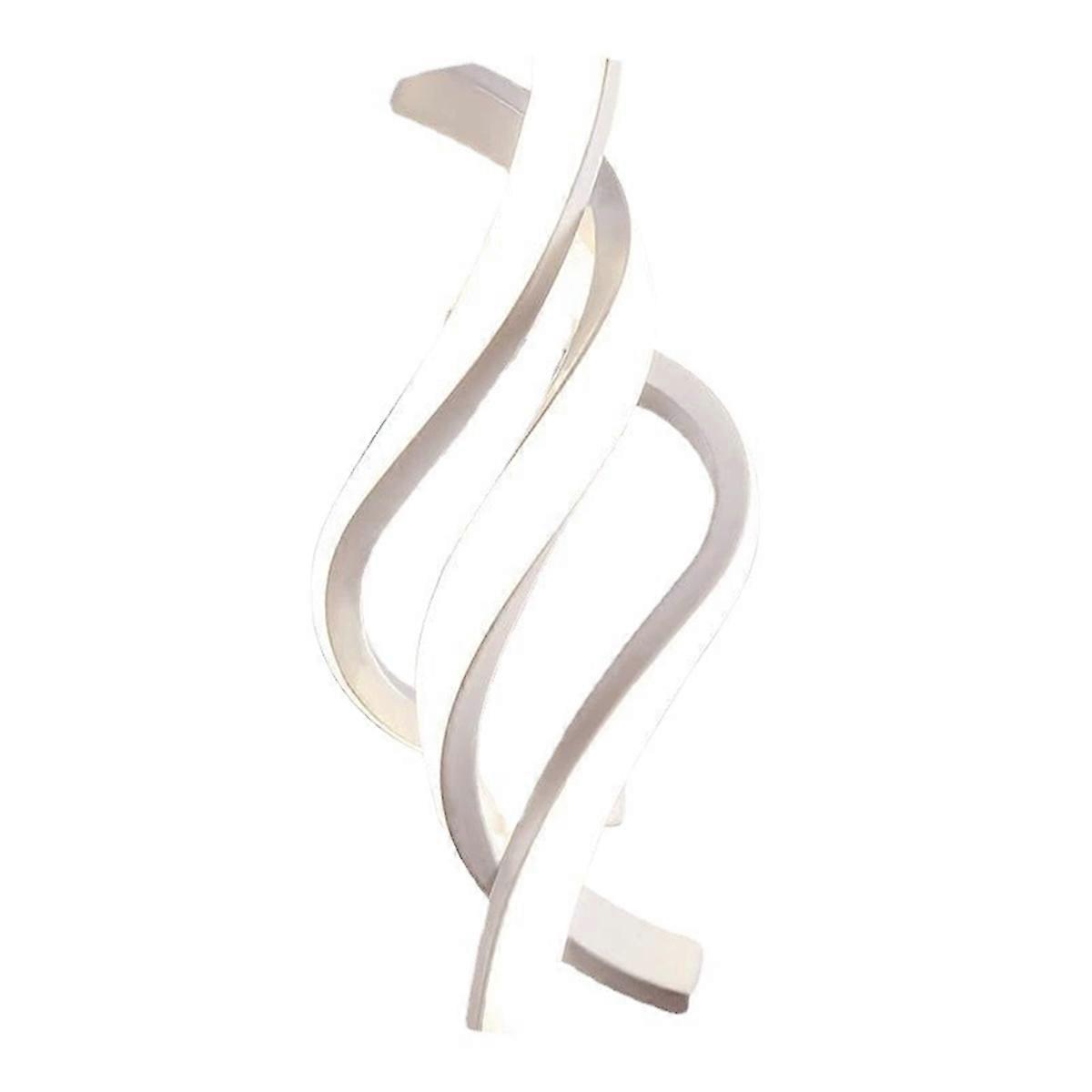 Spiral Modern LED Wall Sconce Lighting,28W Cool White Indoor