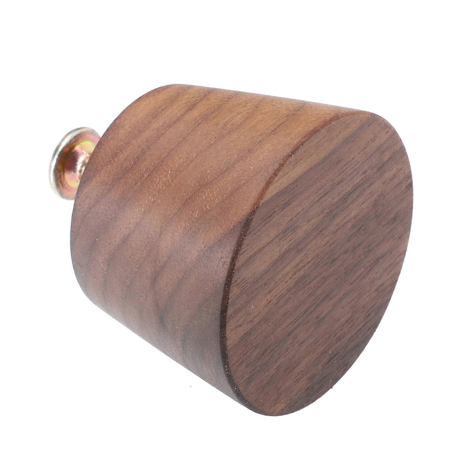 Durable Home Cabinet Knob with Coffee Color Synthetic Material for Kitchen and Wardrobe Use 1pc