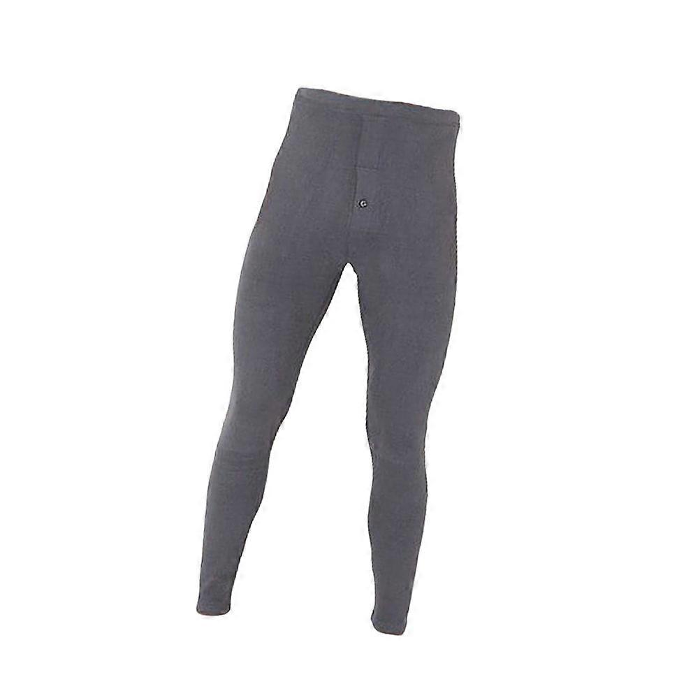 Thermal Leggings Men Draping Tailoring Pants For Cold Weather Dark Grey 1Pack Comfortable Movement