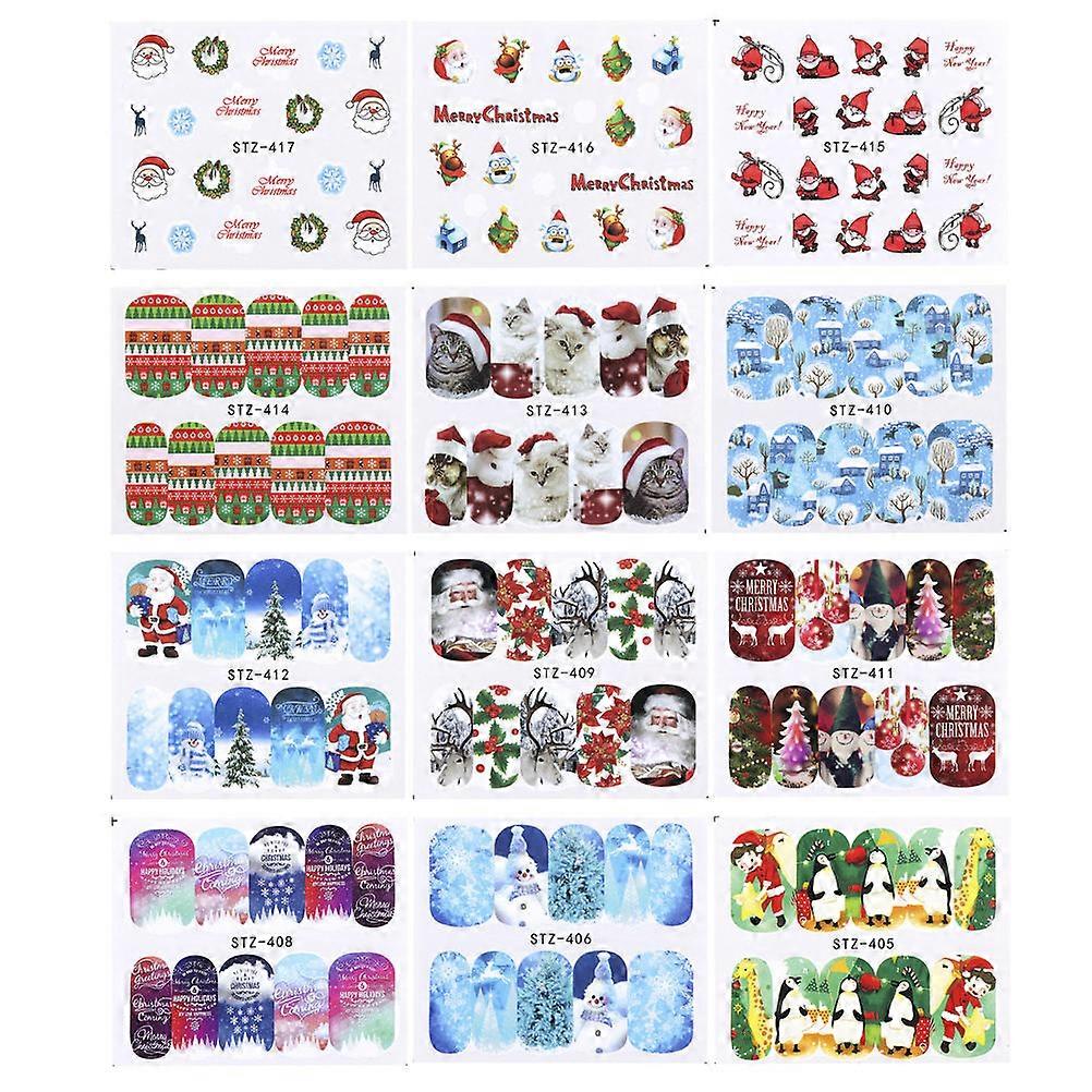 Nail Decoration Stickers 32 Sheets For Manicurists Assorted Color Crafting Fun 2 Sets