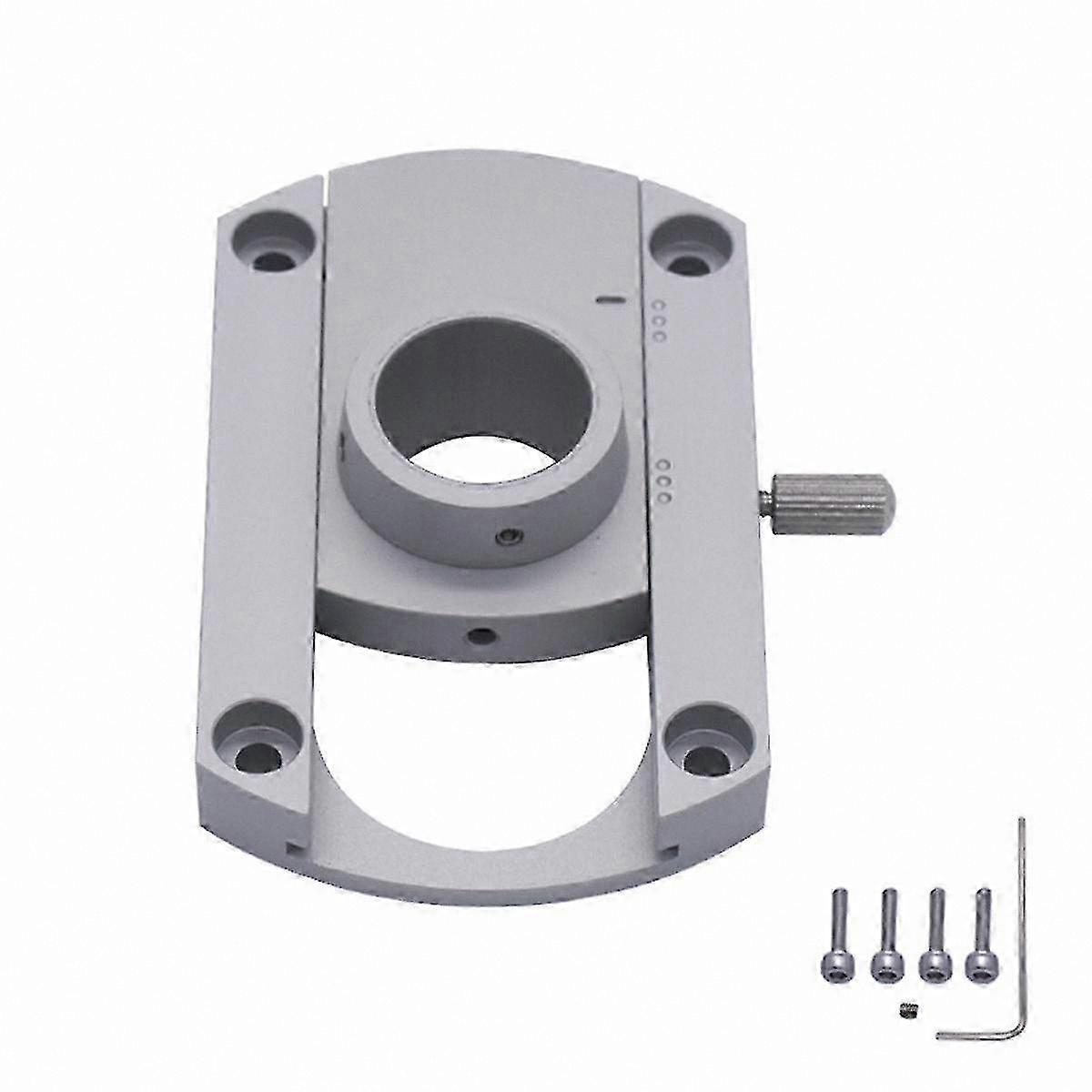 Aluminum Adapter Plate with 20mm Inner Hole for Record Player Conversion Arm
