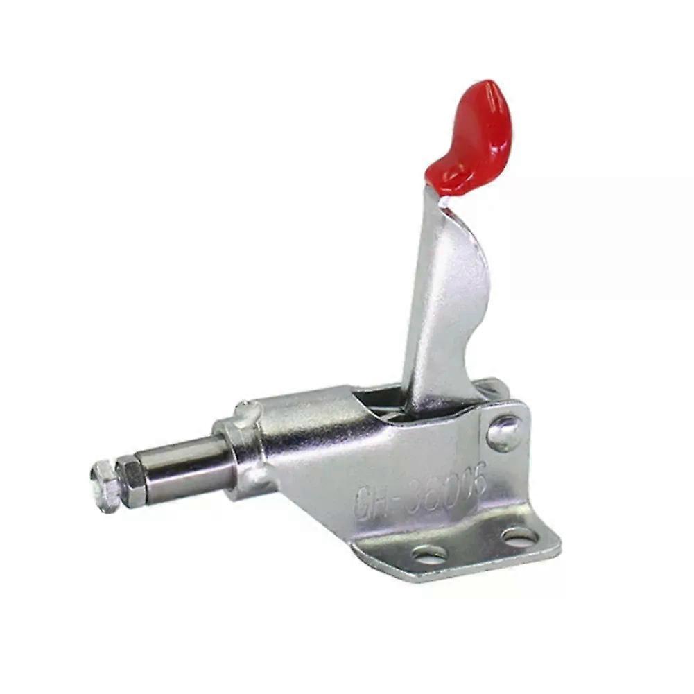 2pcs 45Kg Antislip Vertical Toggle Clamp GH-301-AM Covered Handle Push-pull Toggle Clamp Quick Release Clamps For Hand Tool