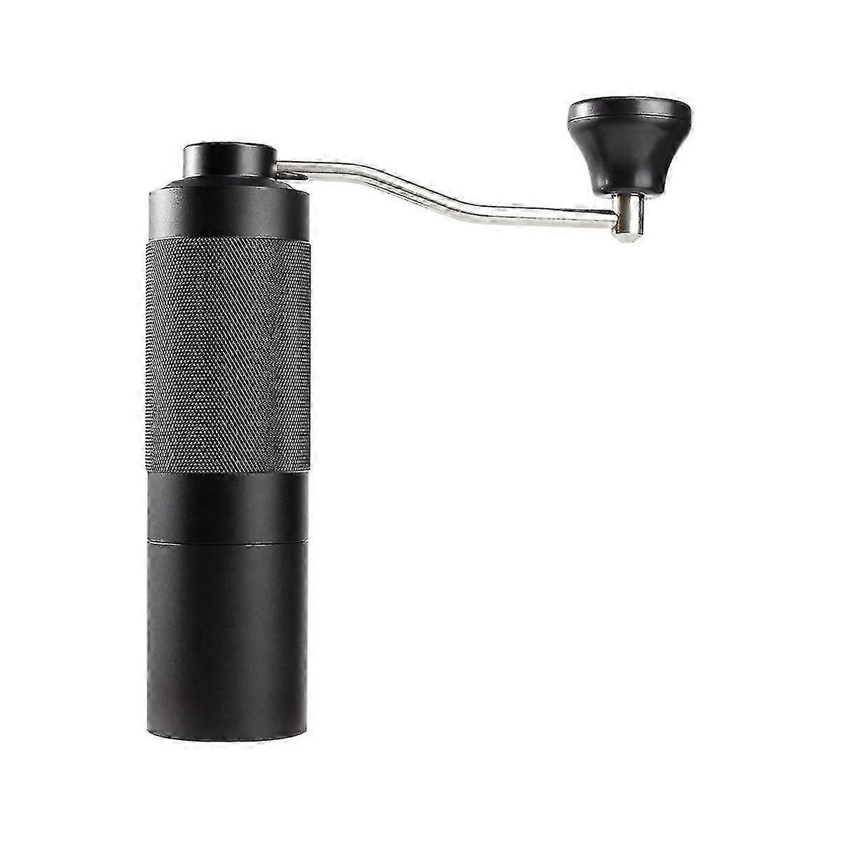 Manual Coffee Grinder Portable Adjustable Stainless Burr For Kitchen