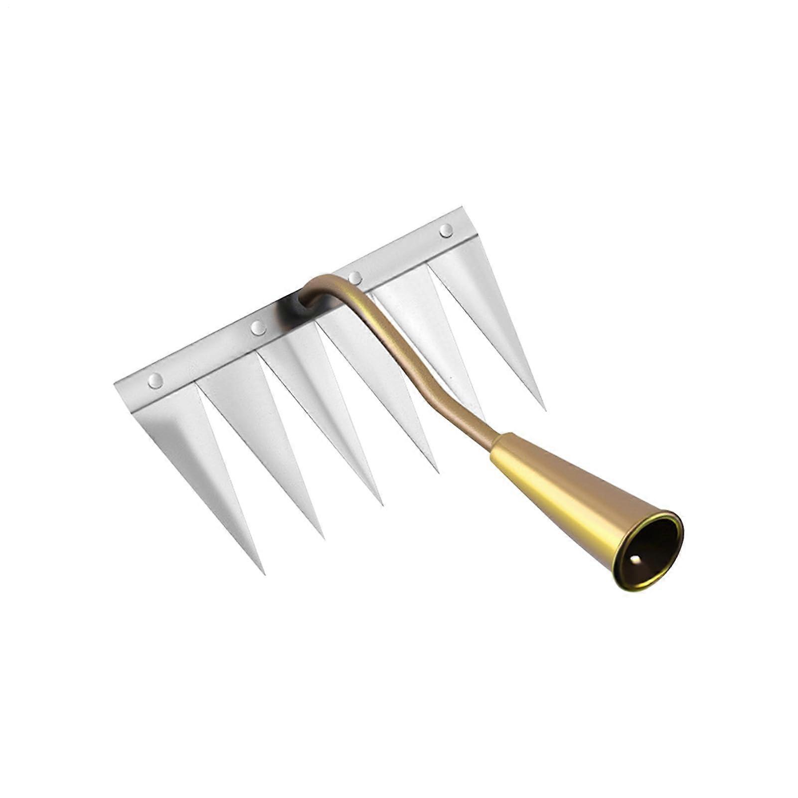 strength weed puller Ergonomic multifunctional tool with six teeth