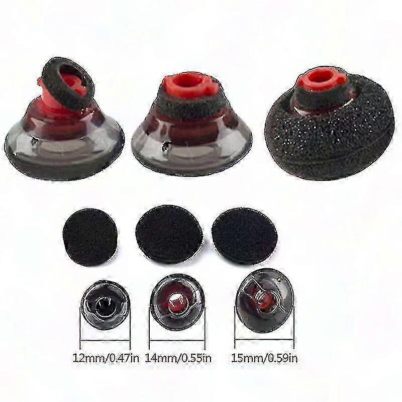 Plantronics Voyager 5200 Ear Tips Replacement Earbud Cushions for Noise Isolation