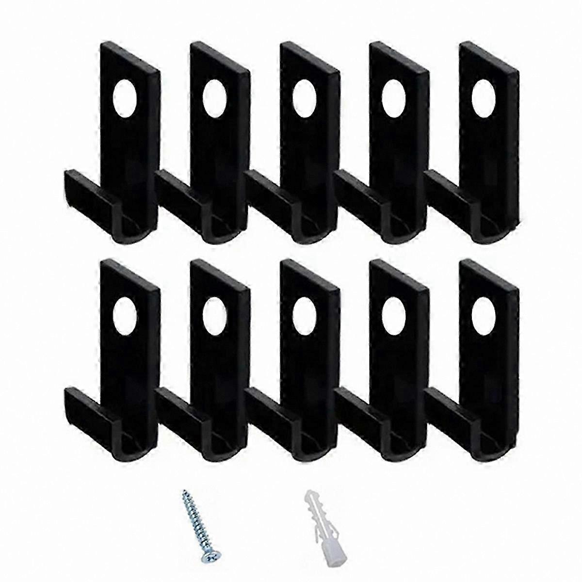 30-Pack Acrylic Wall Mounts for Vinyl Records and Albums Display Stands