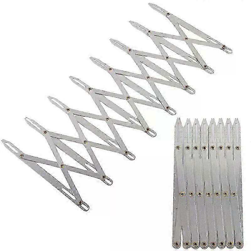 Buttonhole Spacer Expanding Crafting Guide Rule Sewing Gauge Equidistant Measuring Marking Tool for Grommet Button Holes hwy