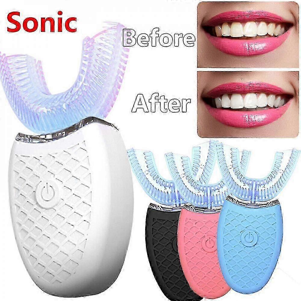 Adult Sonic Electric Toothbrush U Shaped 360 Degrees Teeth Whitening Toothbrushe RTM