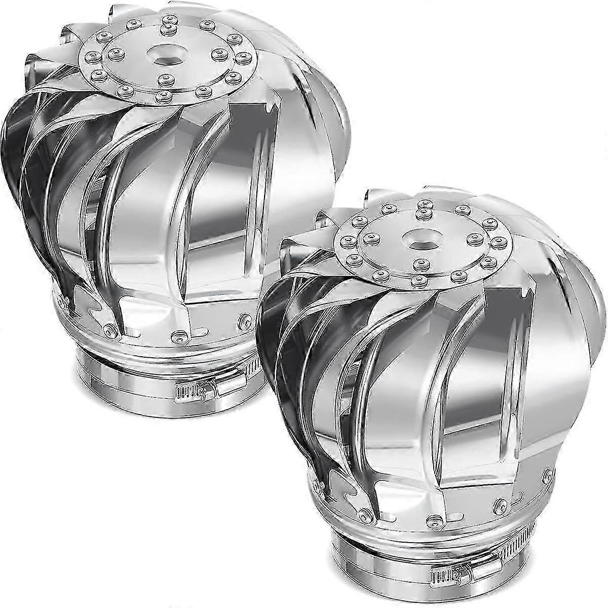 Non power ventilator for attic - 110mm wind turbine 2pcs