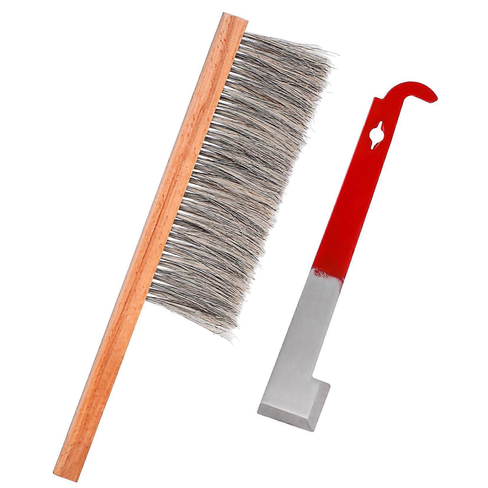 1 Set Bee Hive Tool Includes Hook Sturdy Beekeeping for Hive Maintenance Household Cleaning Durable Construction