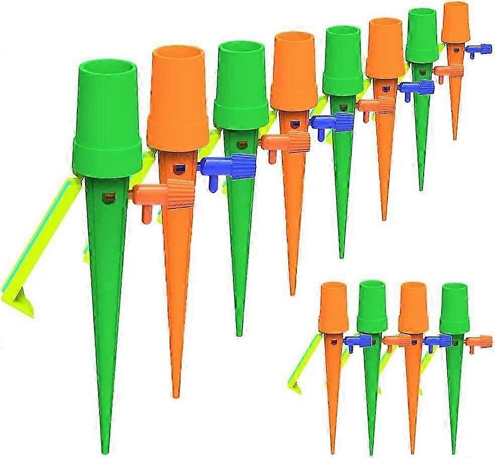 Adjustable Water Flow Pot Automatic Watering Device - 12 Pieces Random Color