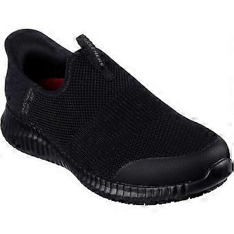Skechers Workwear Cessnock - Gwynedd Textile Women's Black Safety Trainers