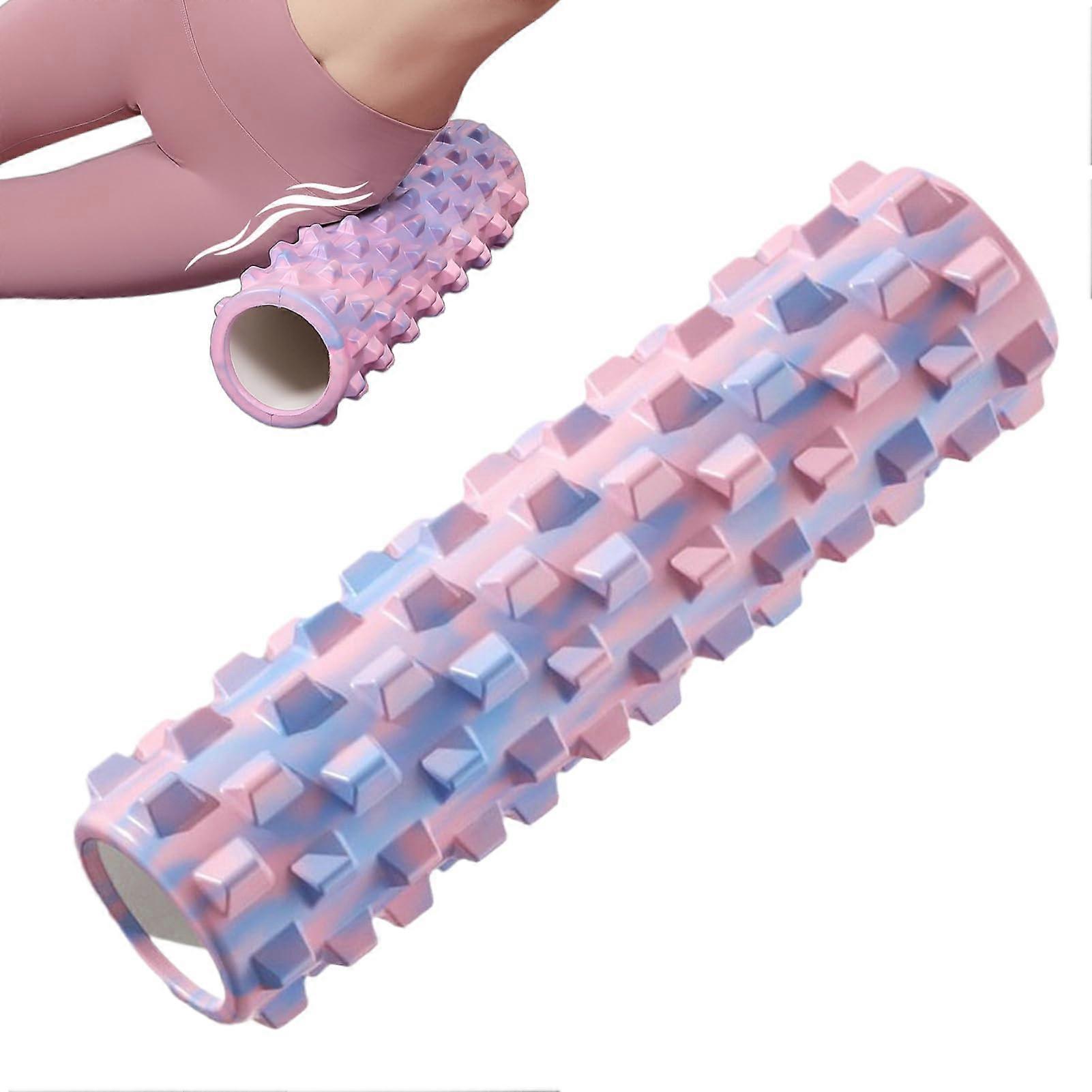 Back Foam Roller For Yoga And Pilates - Stretching Massager And Deep Warm-Up Tool, Portable For Gym Travel