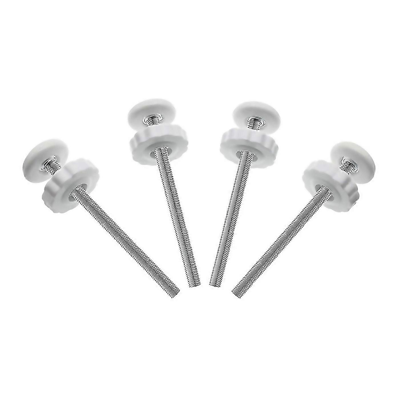For 4pcs Universal Baby Gate Threaded Spindle Rod M8