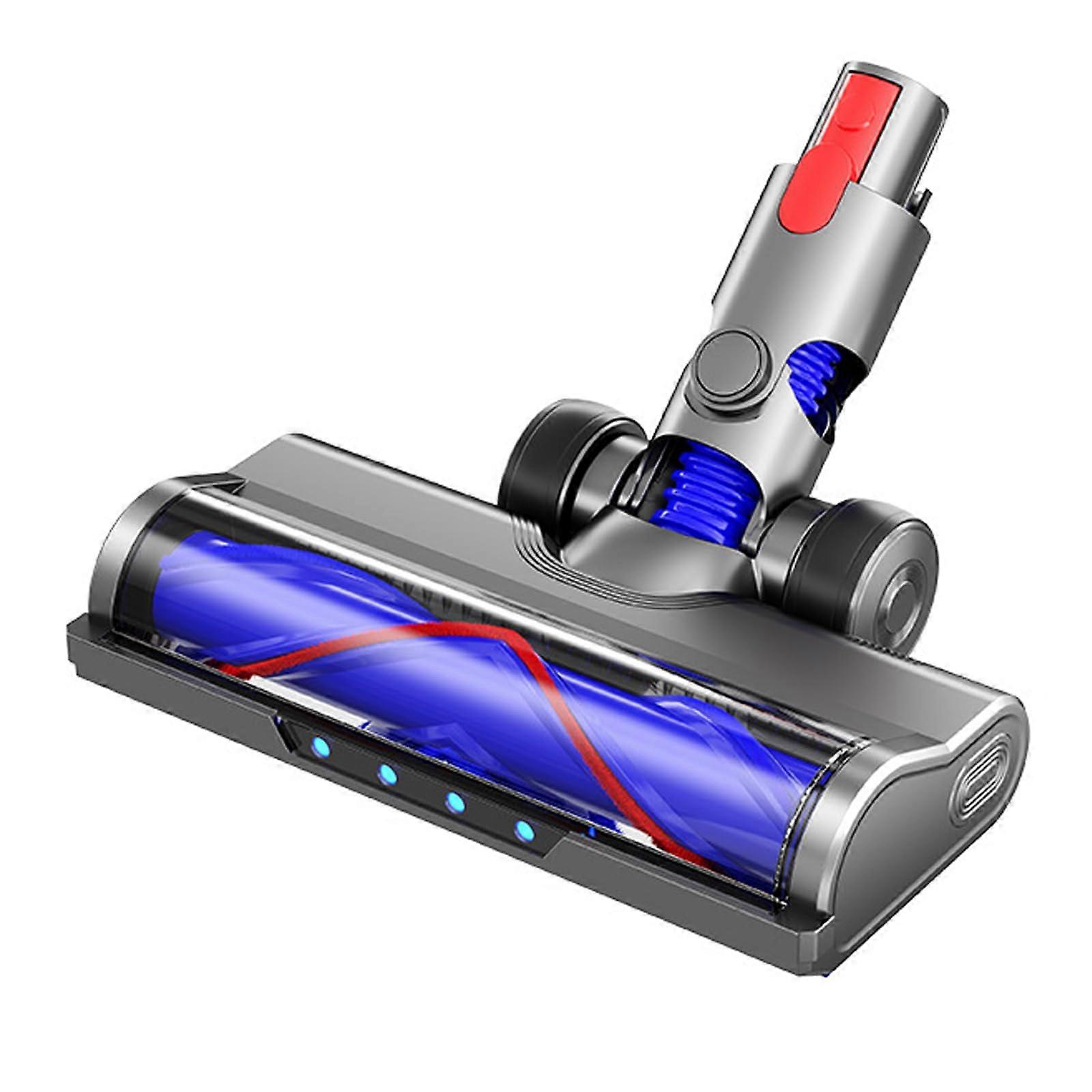 Electric Brush For Dyson V7, V8 Slim, V8, V10, V11, V15 Direct-Drive Cleaner With LED Lighting For Floor And Carpet