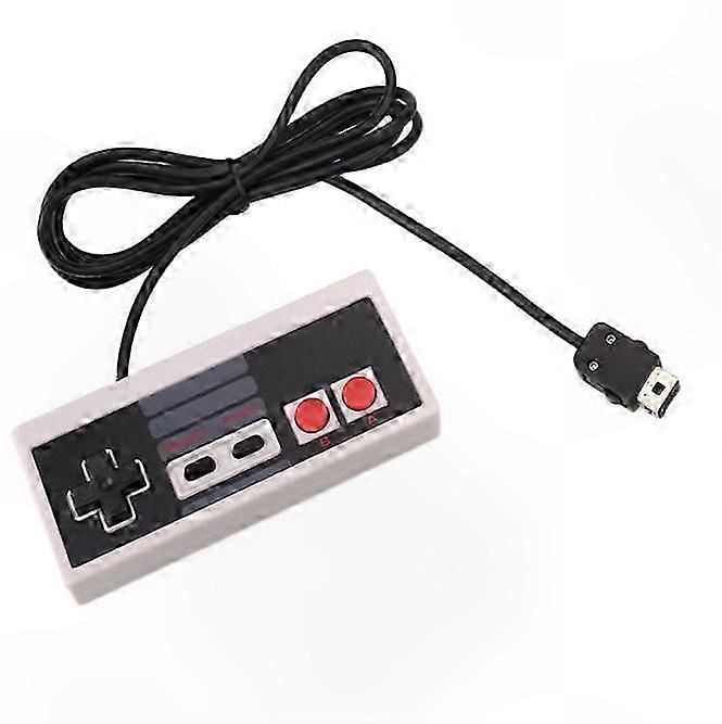 Retro Mini Gamepad with 6ft Extension Cable for Classic Wired Gaming Console Controller