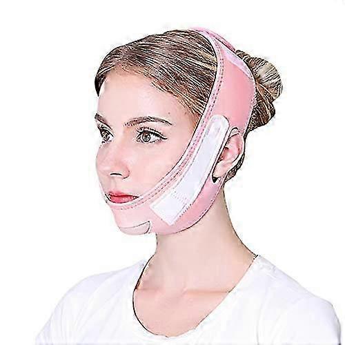 Face Lifting Bandage,Slimming Mask Reusable V Line Slimming Double ...
