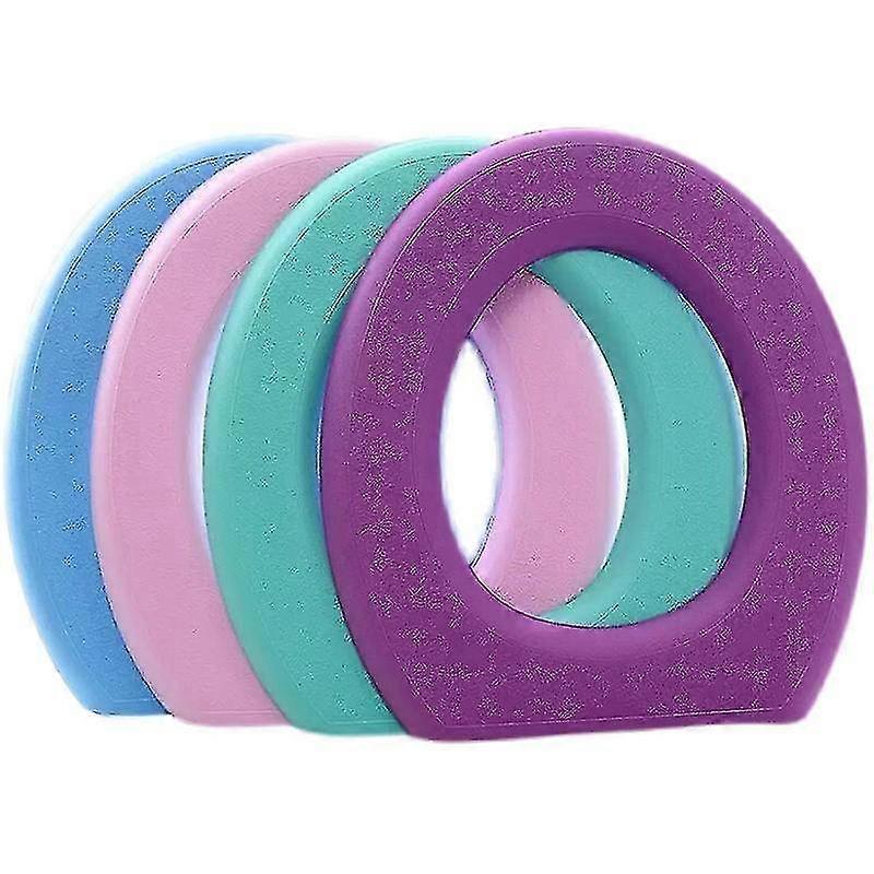 Toilet seat cushions, available in multiple colors such as purple, soft, comfortable and easy to install