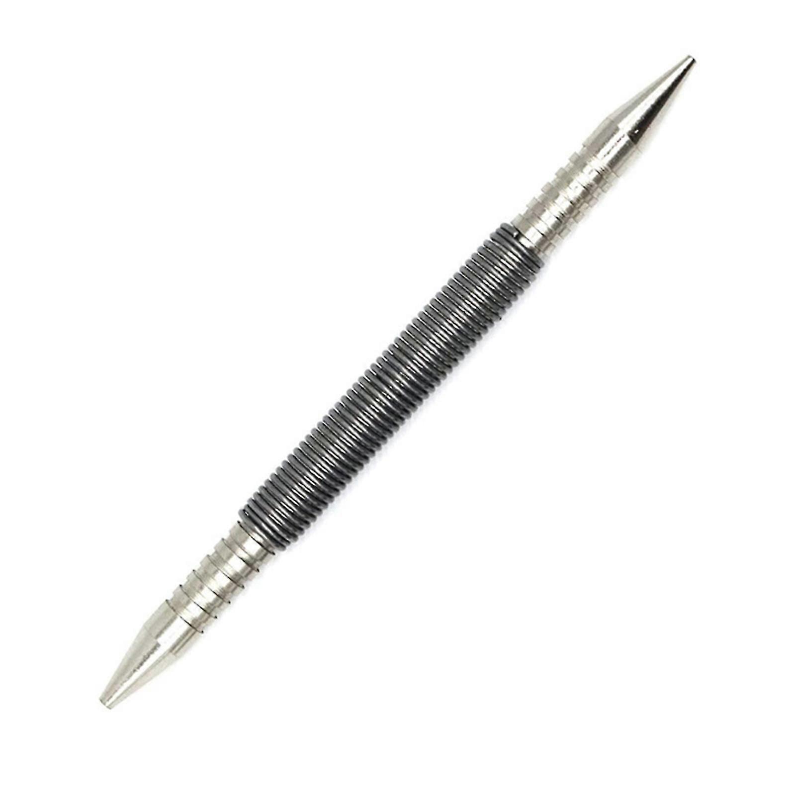 Spring nail set hammerless double head 1/32 and 1/16 inch