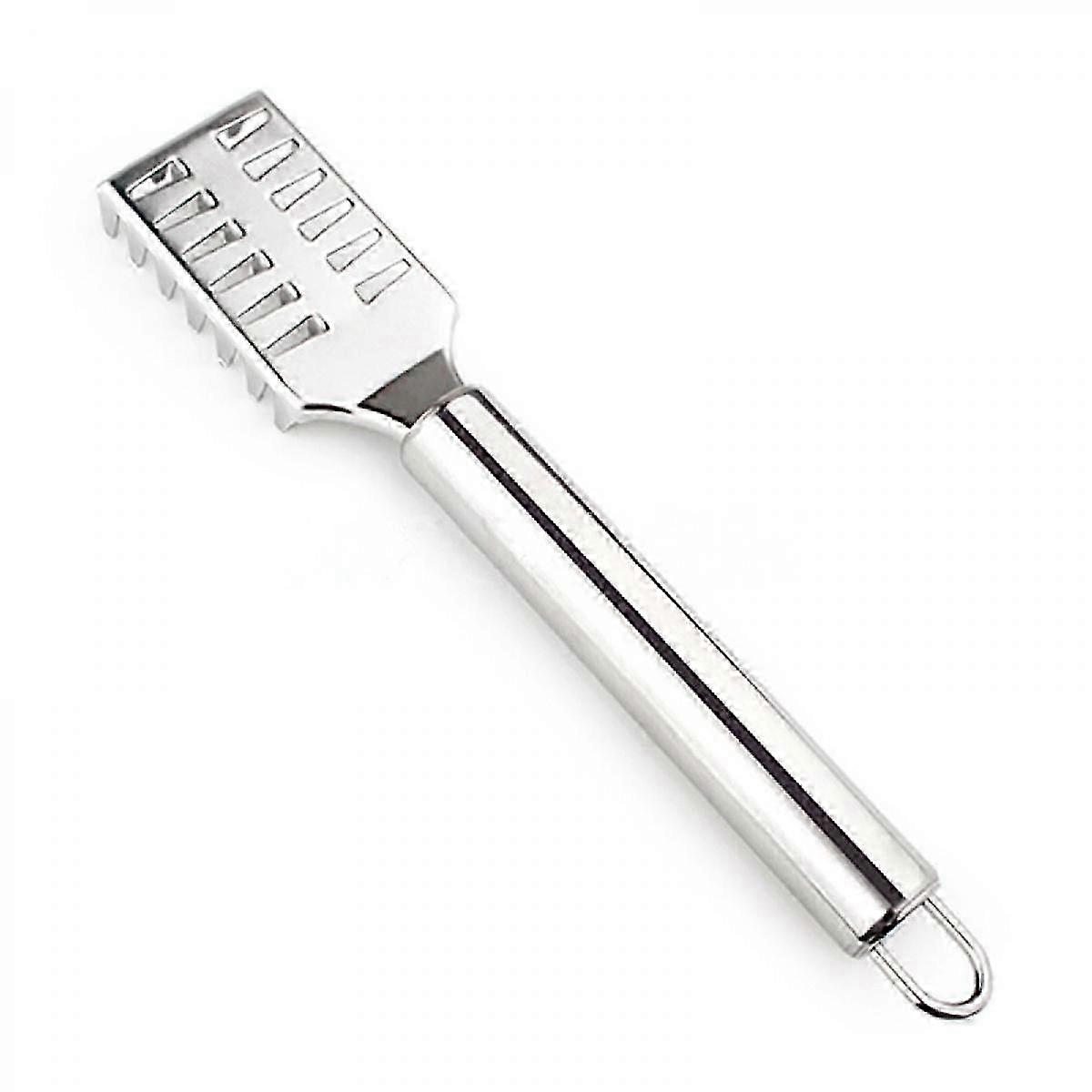 Fish Scaler Stainless Steel Fish Scaler Remover with Sawtooth Fish Scale Remover Efficient Fish Descaler Tool Fish Scraper
