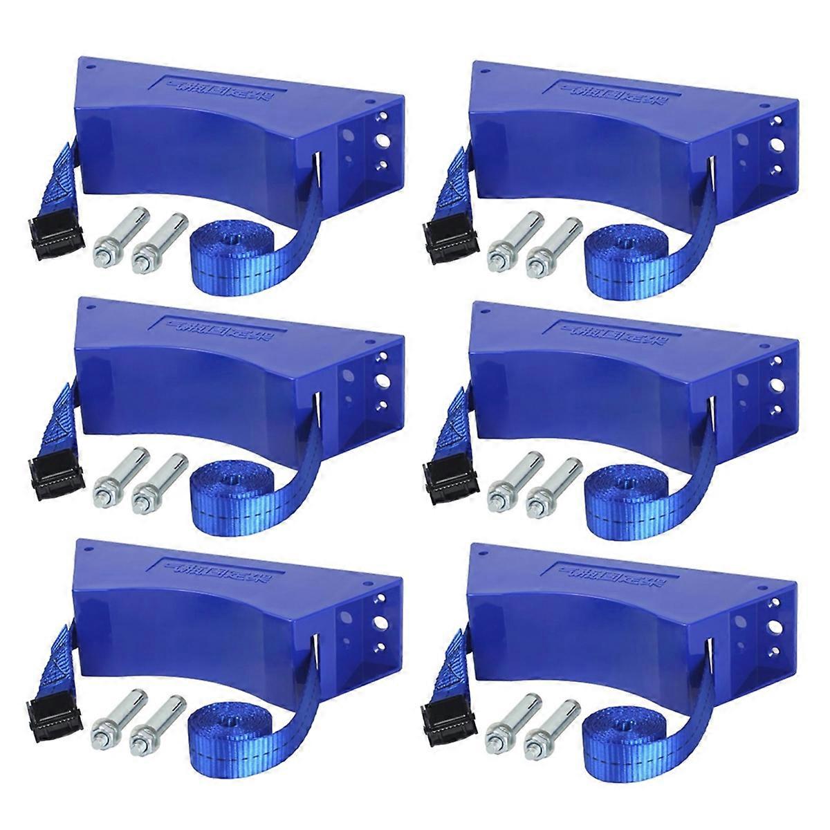 Propane Tank Holder Propane Tank Mount Gas Cylinder Holder Wall Mounted Bracket with Screws and Saf