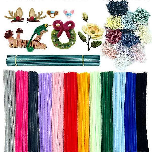 Handmade decorative threads, 100 pieces, 7 colors, 30cm long