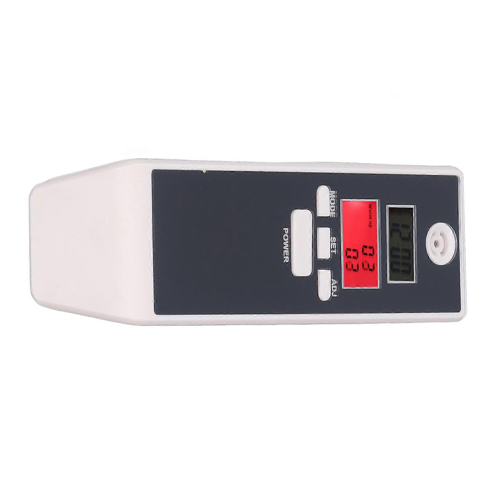 Digital Breath Tester with Dual LCD & Audio Alarm, 0.00-0.19% BAC Range