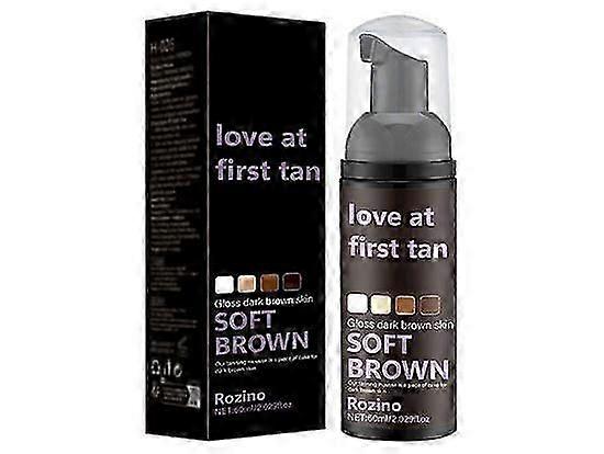Bronze Tan Dark Self Tanner Mousse - Sunless Tanning Foam with Salon-Quality Bronzing Glow | Vanilla Scented, Natural Ingredients & Color Guide | Long