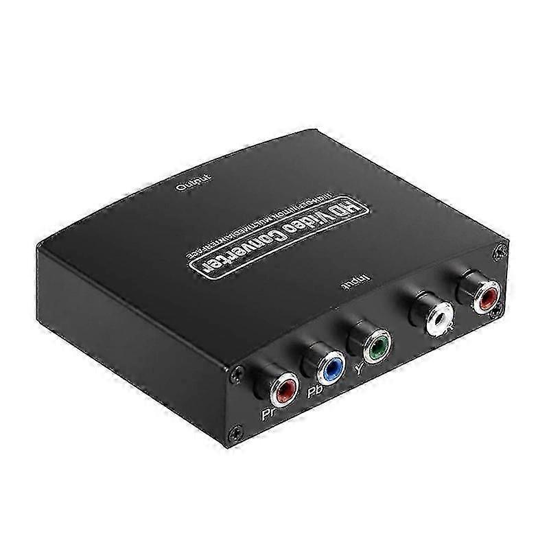 Ypbpr to HDMI Component to HDMI-Compatible HD Converter Ypbpr+L/Raudio to HDMI-Compatible Converter