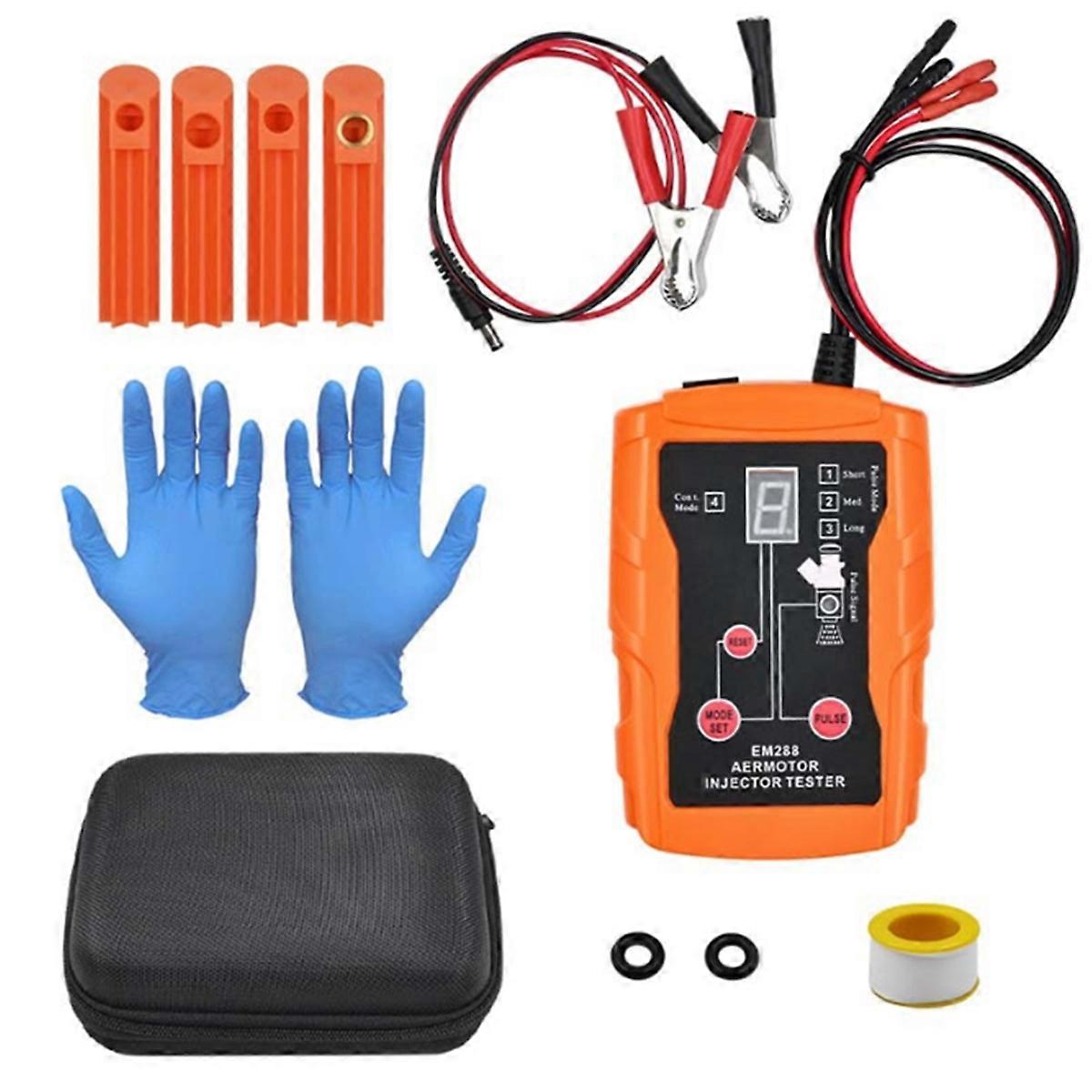 EM288 Car Injector Tester with Cleaning Tool Kit