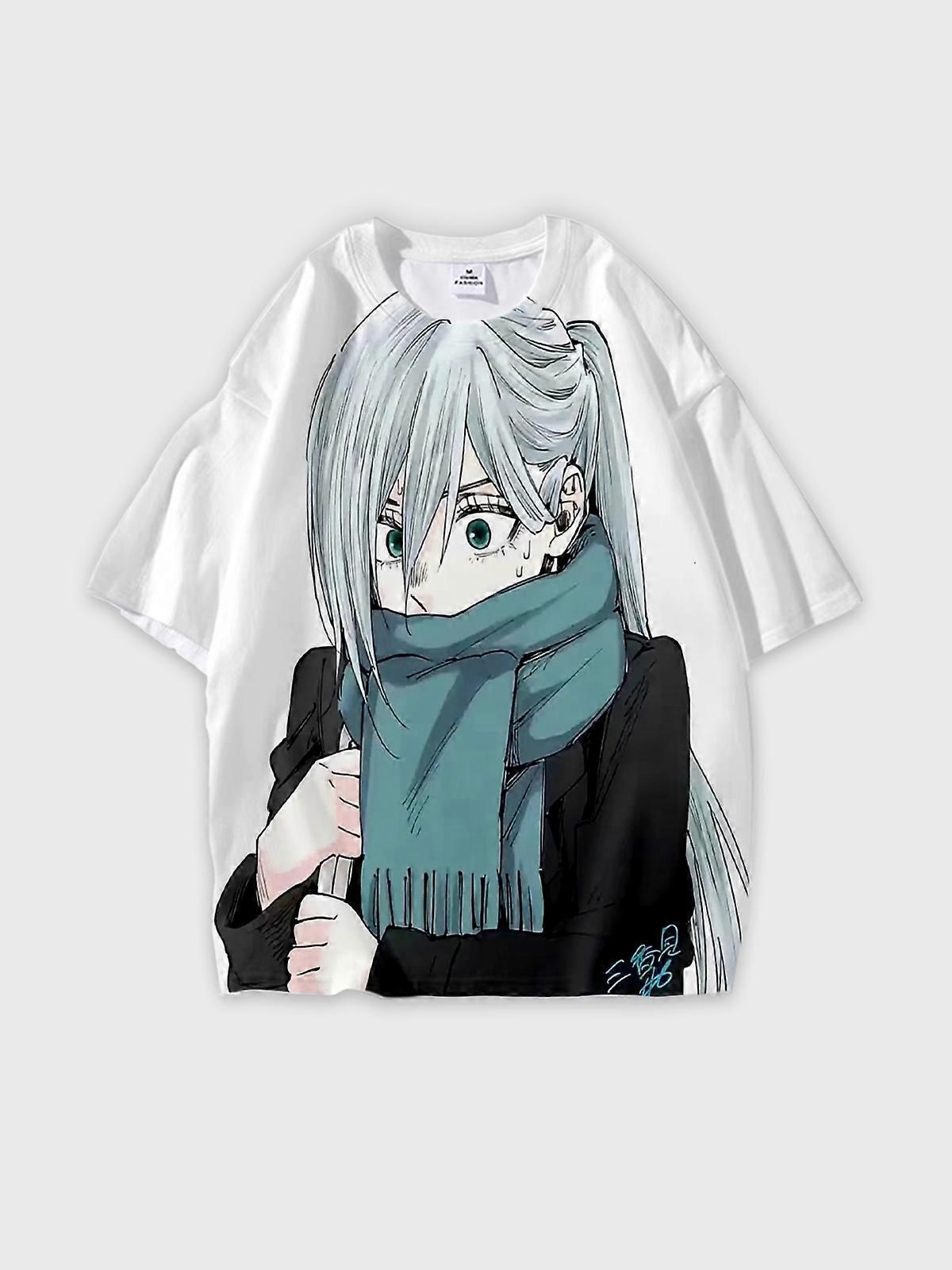 T-Shirt Short Sleeve Round Neck, Summer Casual Loose Graphic Tee, Unisex The Fragrant Flower Blooms with Dignity W101