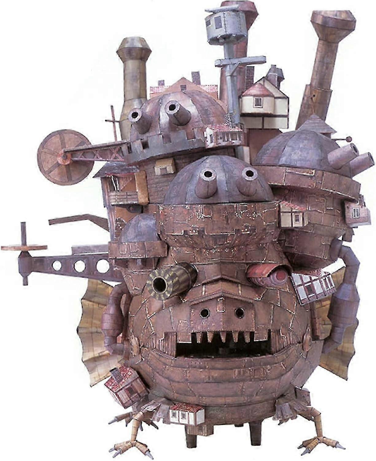 2025 Hayao Miyazaki Howl's Moving Castle Land Version DIY Craft Paper Model Kit