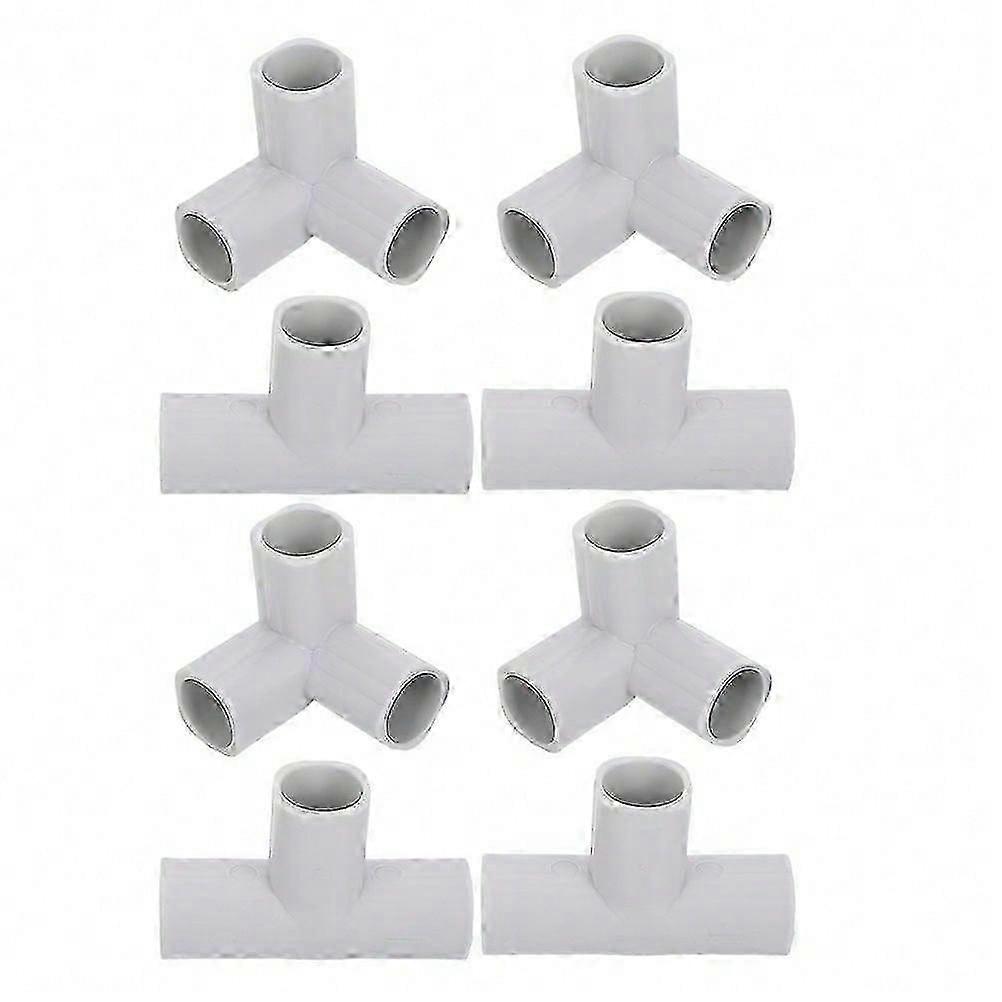 8pcs Baby Playpen Connectors T Shaped Joints Baby and Pet Gate Replacement Parts for Baby Playpen Accessories