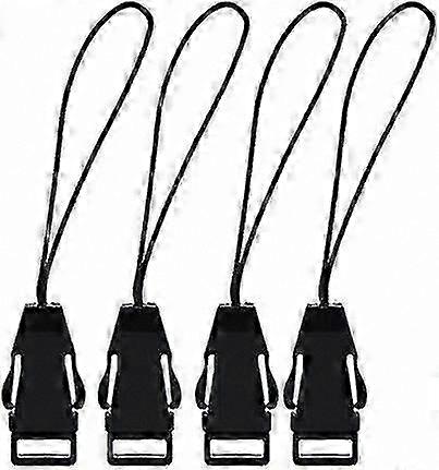 4 Sets Mini Loops 1mm Connectors Quick Release Neck Strap Adapter System