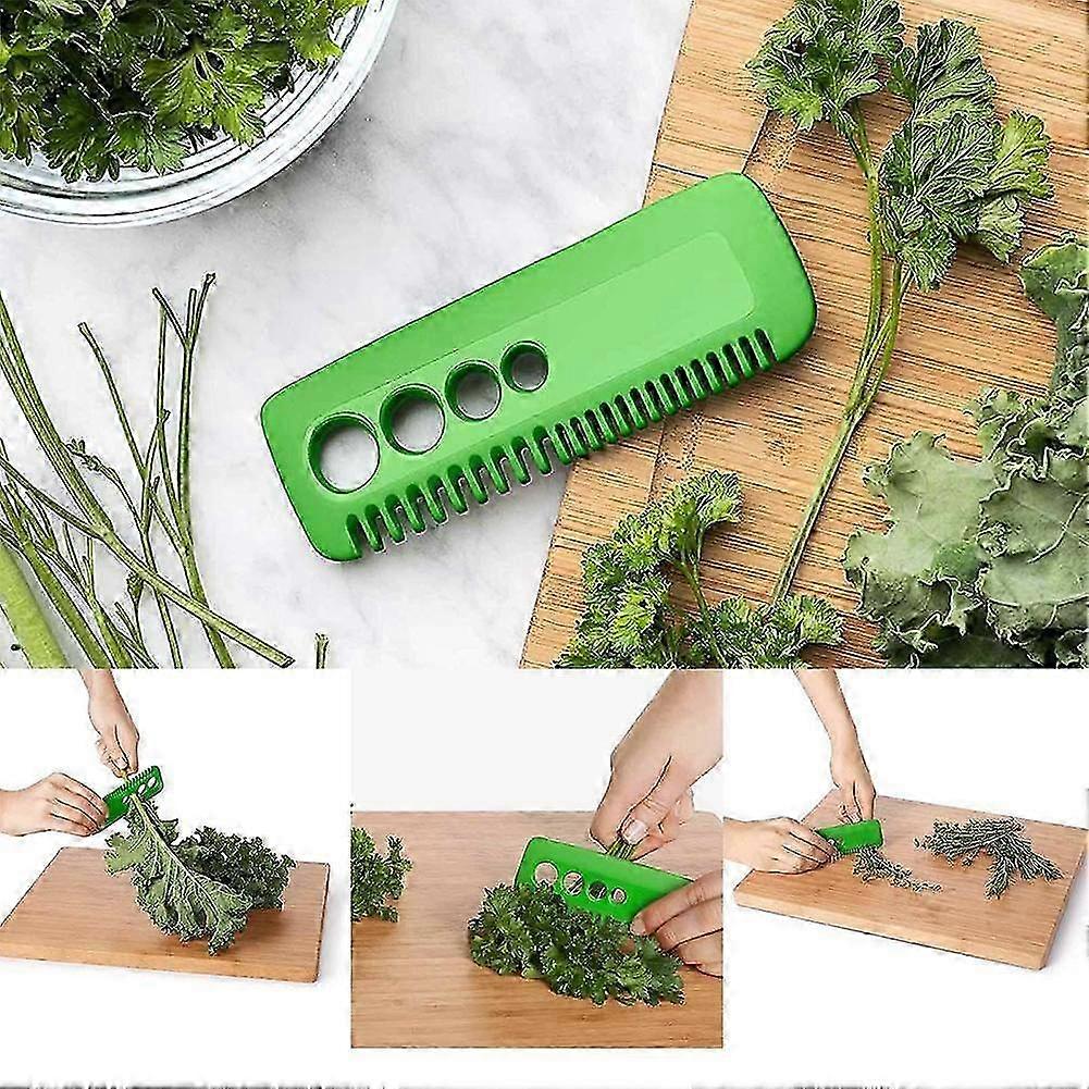 Kitchen Vegetable Leaf Peeler Multi-Function Slicer Gadget Leaf Tool 2025